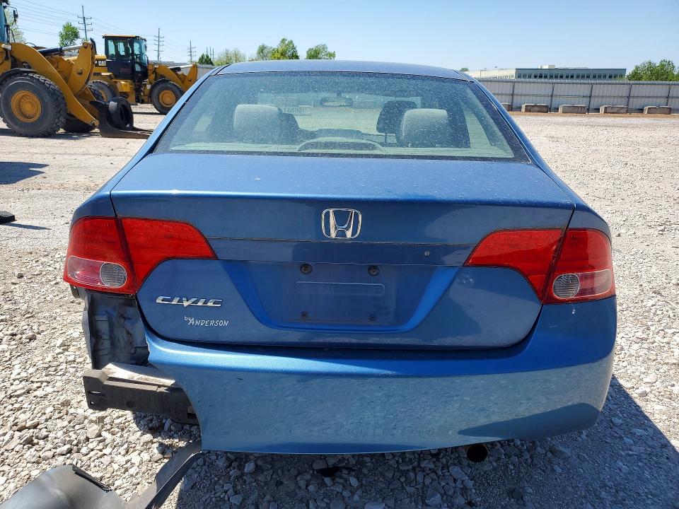Aukcja sprzedaży 2006 Honda Civic, vin: 1HGFA168X6L123470, numer aukcji: 50357446