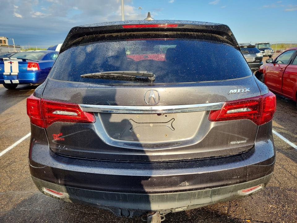 2014 Acura Mdx მანქანა იყიდება აუქციონზე, vin: 5FRYD4H43EB042367, აუქციონის ნომერი: 50431986