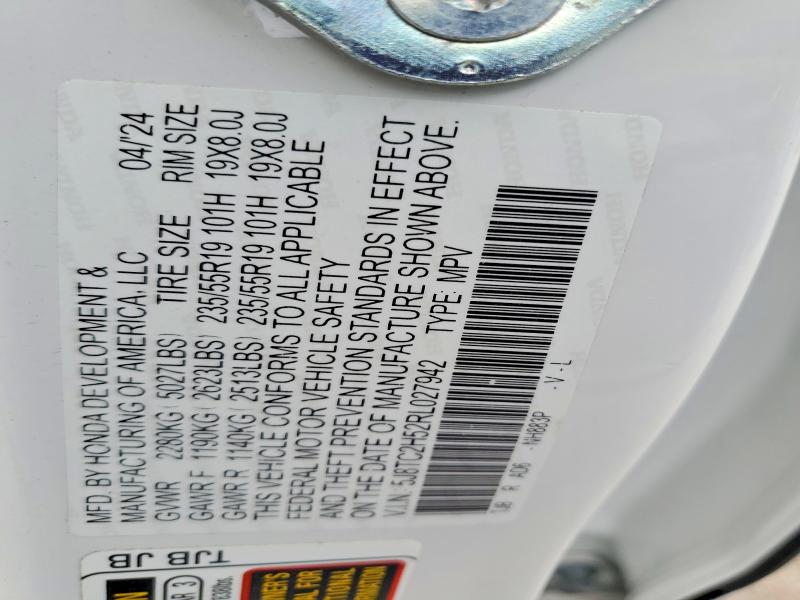 Продажа на аукционе авто 2024 Acura Rdx, vin: 5J8TC2H52RL027942, номер лота: 50337216