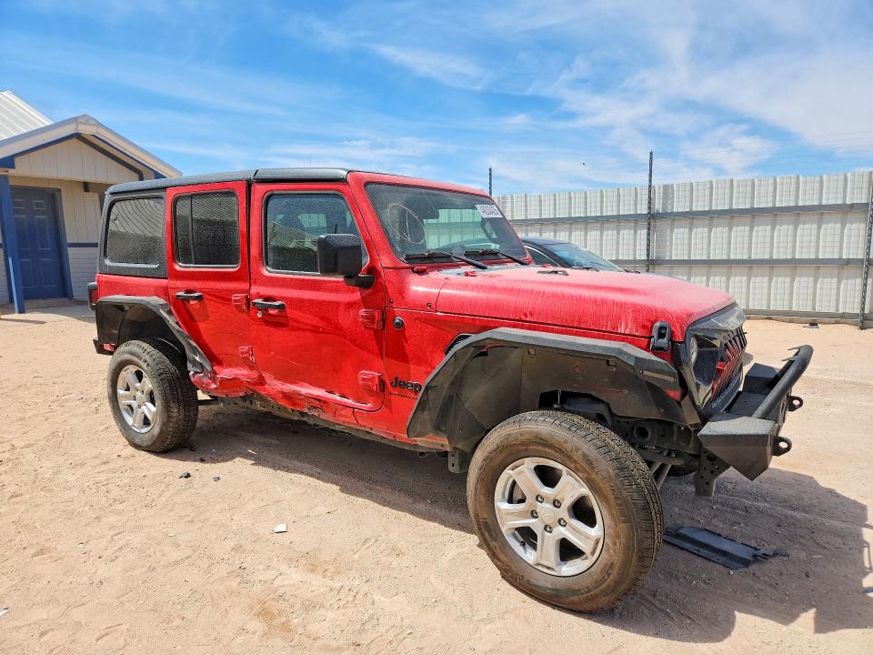 49030426 :رقم المزاد ، 1C4HJXDG2PW531062 vin ، 2023 Jeep Wrangler مزاد بيع