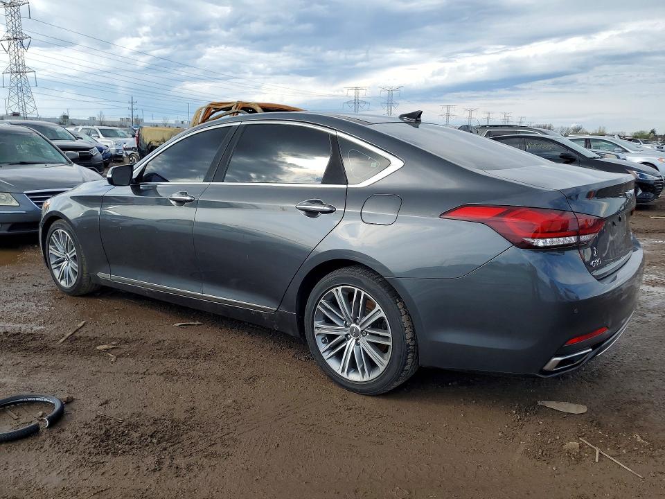 2018 Genesis G80 მანქანა იყიდება აუქციონზე, vin: KMHGN4JE2JU237306, აუქციონის ნომერი: 49609216