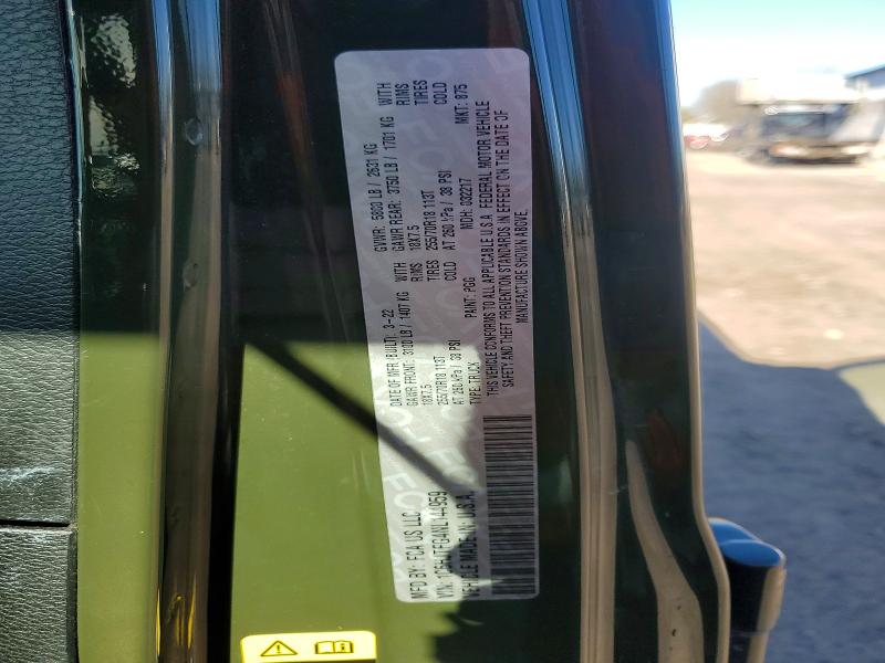 Aukcja sprzedaży 2022 Jeep Gladiator, vin: 1C6HJTFG4NL144959, numer aukcji: 50096636