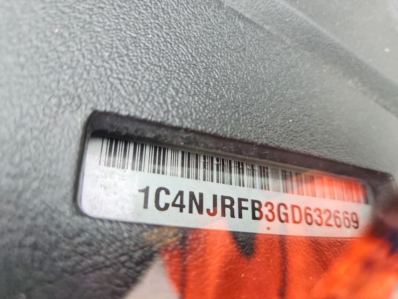Продаж на аукціоні авто 2016 Jeep Patriot, vin: 1C4NJRFB3GD632669, номер лоту: 51301776
