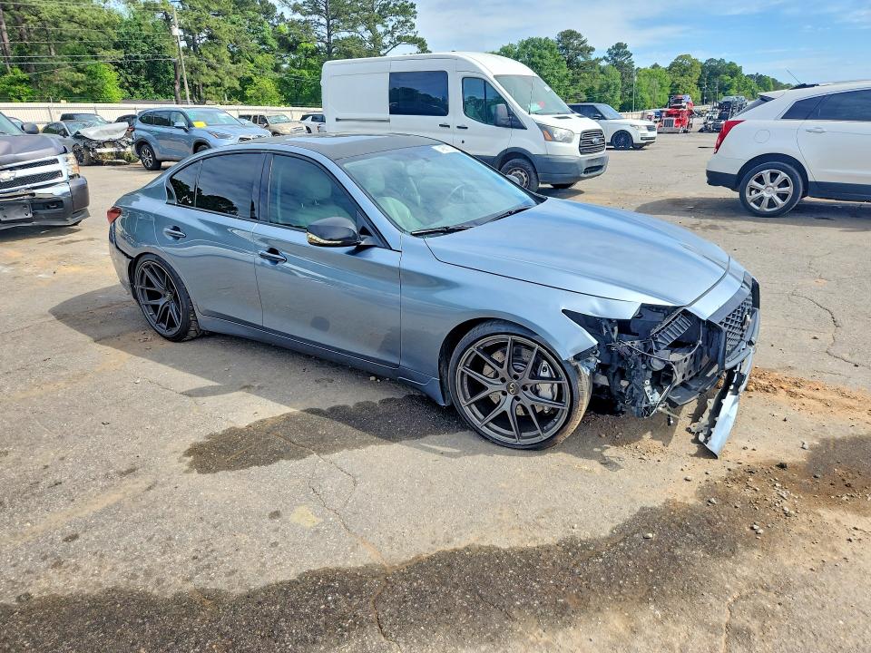 48813586 :رقم المزاد ، JN1EV7AP0JM357526 vin ، 2018 Infiniti Q50 مزاد بيع
