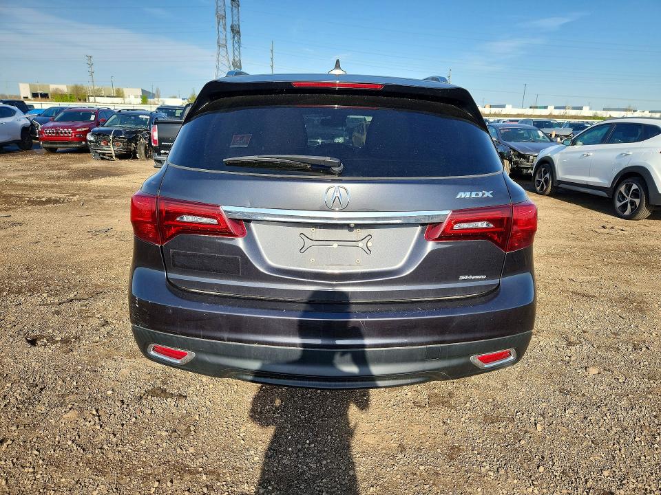Продажа на аукционе авто 2014 Acura Mdx, vin: 5FRYD4H4XEB042382, номер лота: 50576856
