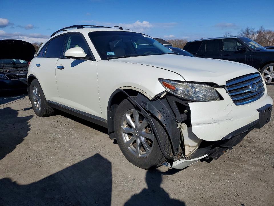 49176376 :رقم المزاد ، JNRAS08W67X201104 vin ، 2007 Infiniti Fx35 مزاد بيع