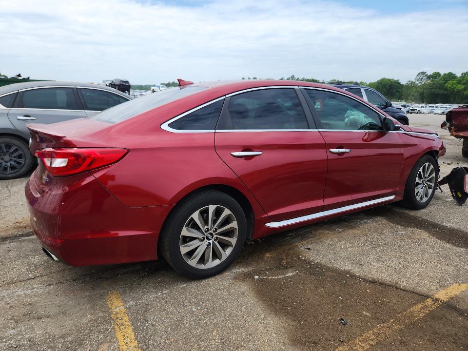 50895536 :رقم المزاد ، 5NPE34AF6GH362709 vin ، 2016 Hyundai Sonata مزاد بيع