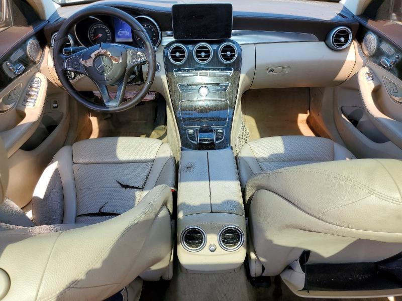 2015 Mercedes-benz C მანქანა იყიდება აუქციონზე, vin: 55SWF4KB8FU024831, აუქციონის ნომერი: 51006146