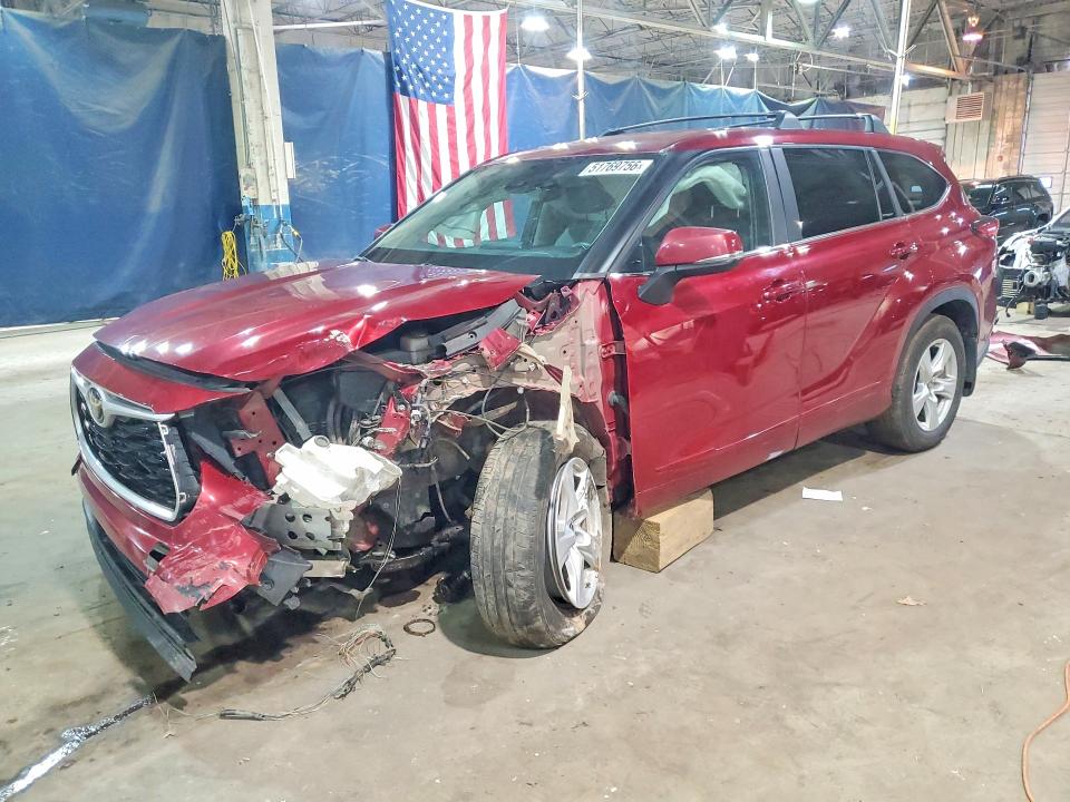 2023 Toyota Highlander მანქანა იყიდება აუქციონზე, vin: 5TDKDRAH7PS501366, აუქციონის ნომერი: 51769756