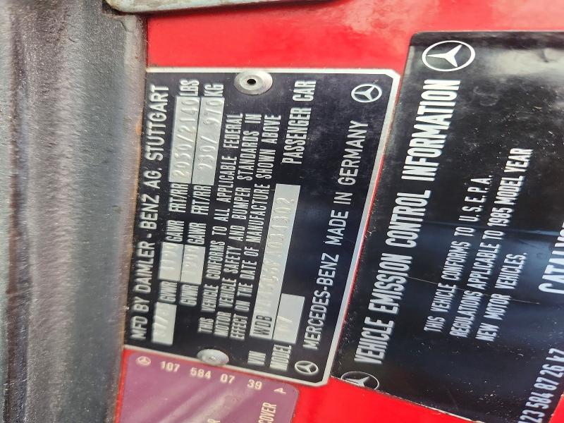 Aukcja sprzedaży 1985 Mercedes-benz 380, vin: WDBBA45C6FA034302, numer aukcji: 49381356