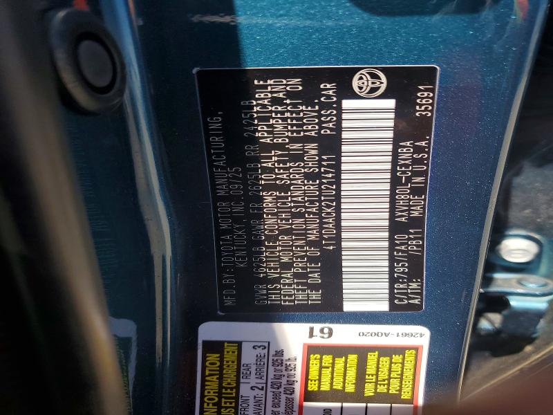 50579746 :رقم المزاد ، 4T1DAACK2TU214711 vin ، 2026 Toyota Camry مزاد بيع
