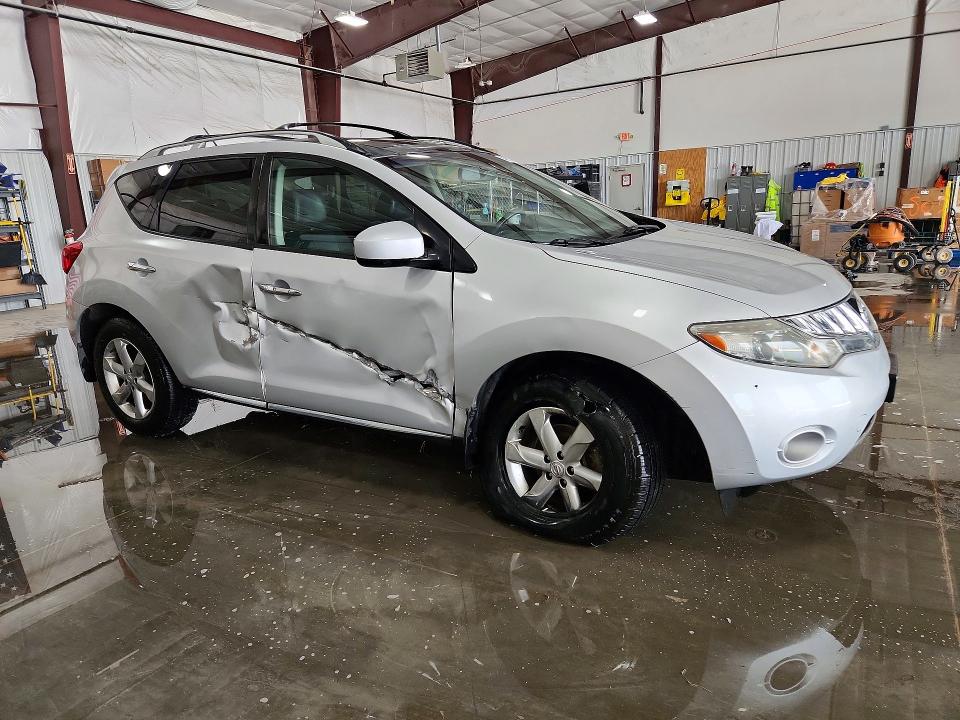 2009 Nissan Murano მანქანა იყიდება აუქციონზე, vin: JN8AZ18U49W105310, აუქციონის ნომერი: 49807976