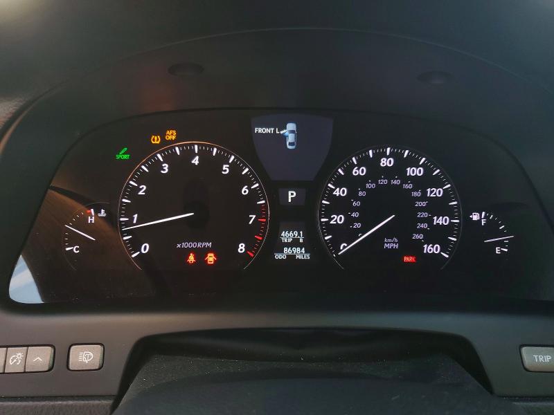 2010 Lexus Ls მანქანა იყიდება აუქციონზე, vin: JTHDL5EF6A5002230, აუქციონის ნომერი: 51686486