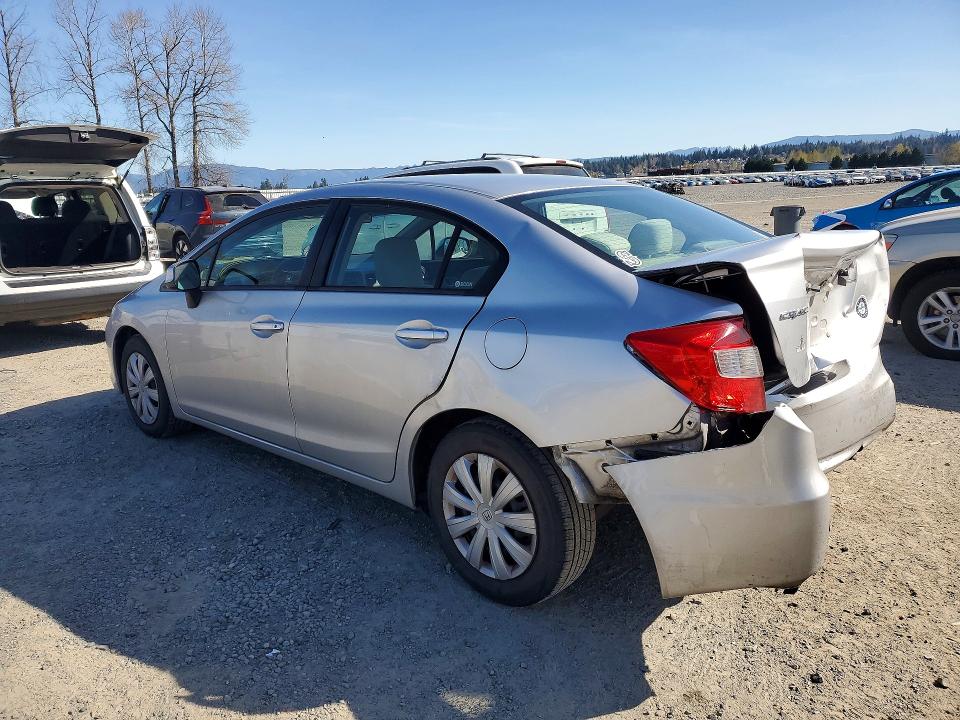 49496996 :رقم المزاد ، 19XFB2F52CE337137 vin ، 2012 Honda Civic مزاد بيع