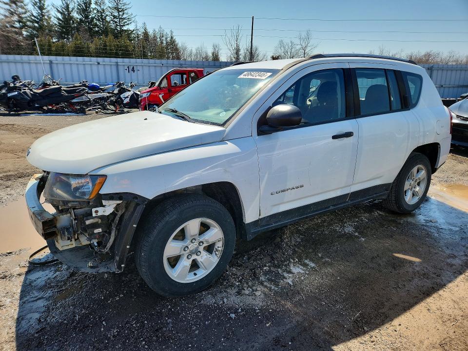 Aukcja sprzedaży 2016 Jeep Compass, vin: 1C4NJCAA4GD806471, numer aukcji: 48642346