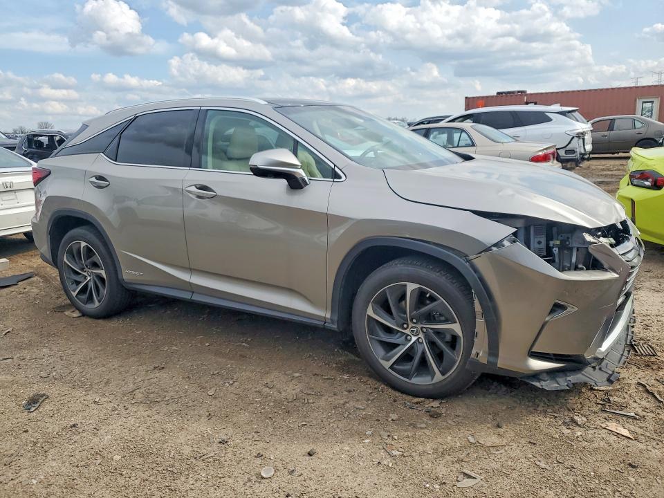 2018 Lexus Rx 450h მანქანა იყიდება აუქციონზე, vin: 2T2BGMCAXJC027001, აუქციონის ნომერი: 50178486