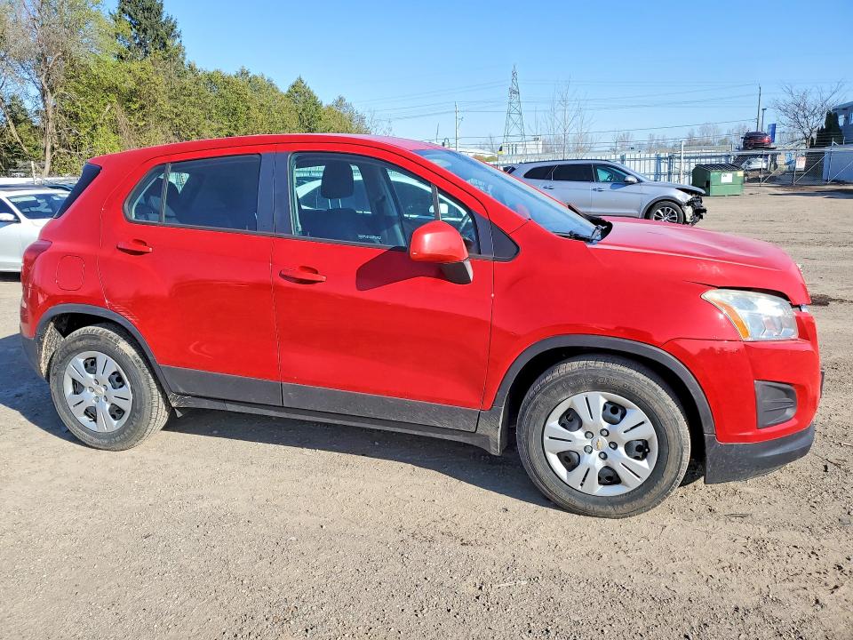 Aukcja sprzedaży 2015 Chevrolet Trax, vin: 3GNCJKSB5FL239471, numer aukcji: 50361856