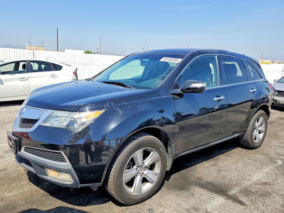 Продаж на аукціоні авто 2013 Acura Mdx, vin: 2HNYD2H27DH503383, номер лоту: 49103386
