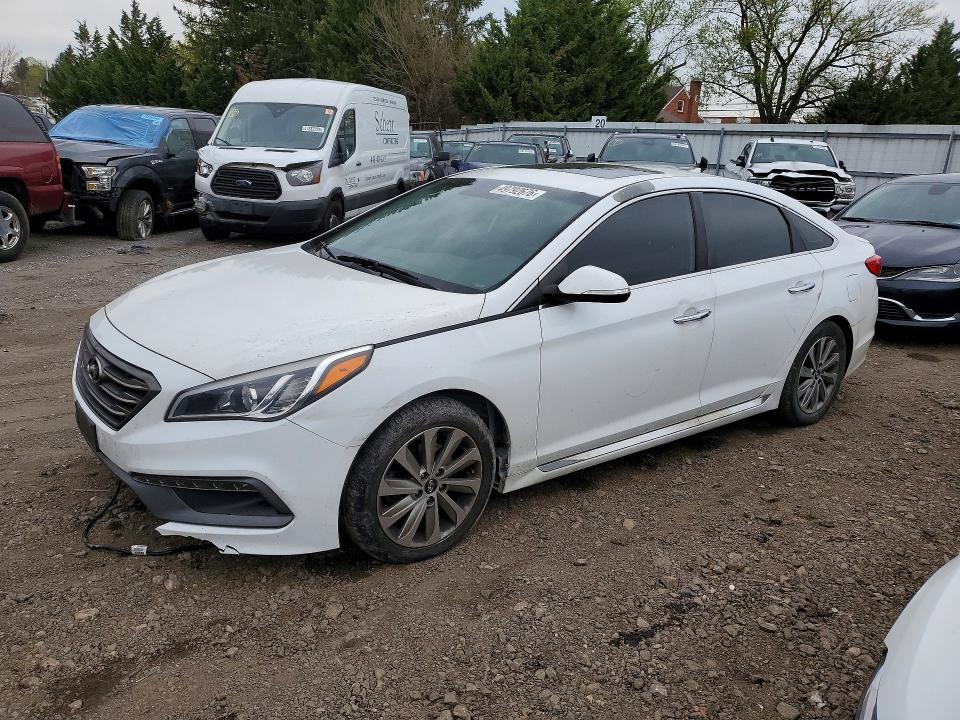 49792676 :رقم المزاد ، 5NPE34AF7GH382158 vin ، 2016 Hyundai Sonata مزاد بيع