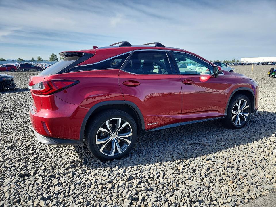 50617436 :رقم المزاد ، 2T2BGMCA1GC002884 vin ، 2016 Lexus Rx 450h مزاد بيع