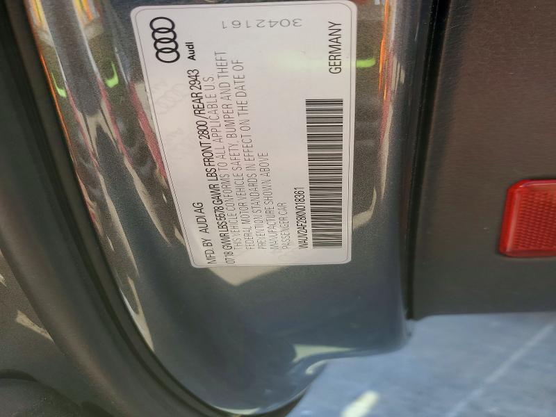 Продажа на аукционе авто 2019 Audi A7, vin: WAUV2AF28KN018361, номер лота: 48788576