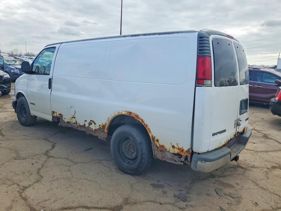 2002 Chevrolet Express G1500 მანქანა იყიდება აუქციონზე, vin: 1GCFG15R121183618, აუქციონის ნომერი: 49879606