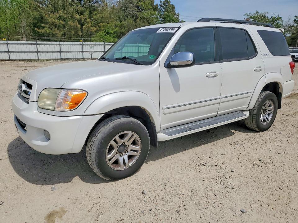 47495386 :رقم المزاد ، 5TDBT48A47S282090 vin ، 2007 Toyota Sequoia مزاد بيع