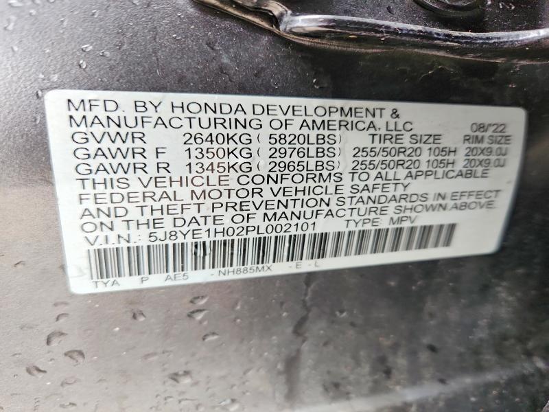 Aukcja sprzedaży 2023 Acura Mdx, vin: 5J8YE1H02PL002101, numer aukcji: 51273066