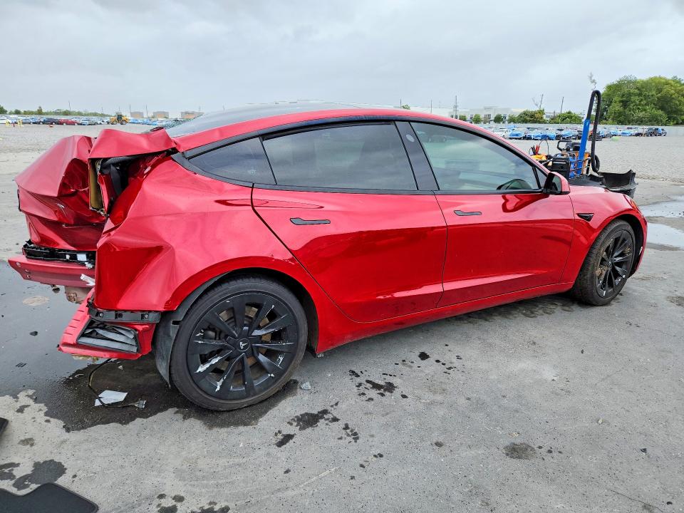 2023 Tesla Model 3 მანქანა იყიდება აუქციონზე, vin: 5YJ3E1EA2PF553220, აუქციონის ნომერი: 49225716