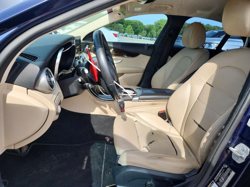 52043786 :رقم المزاد ، 55SWF4KB5FU079835 vin ، 2015 Mercedes-benz C مزاد بيع