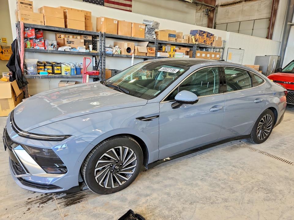 2024 Hyundai Sonata Hybrid მანქანა იყიდება აუქციონზე, vin: KMHL54JJ2RA102335, აუქციონის ნომერი: 50822136