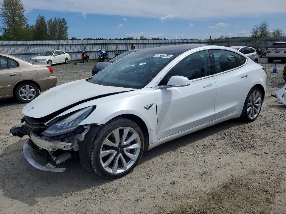 Aukcja sprzedaży 2018 Tesla Model 3, vin: 5YJ3E1EB1JF134369, numer aukcji: 51306046