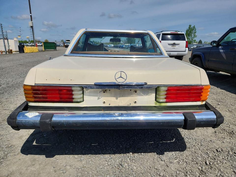 1979 Merz Sl Sl450 მანქანა იყიდება აუქციონზე, vin: 10704412053571, აუქციონის ნომერი: 49753366