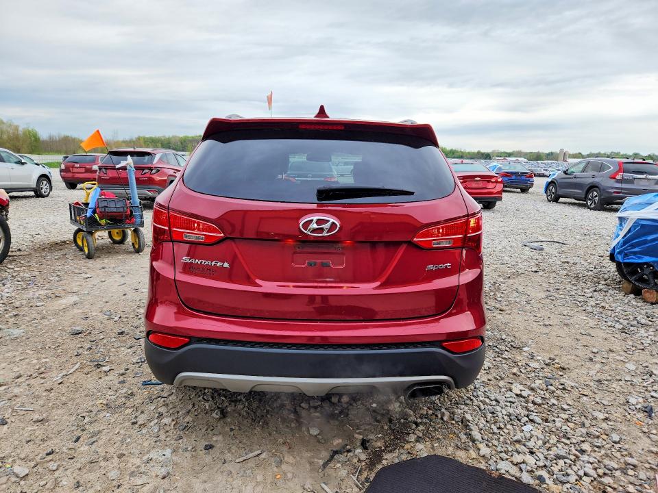 2014 Hyundai Santa Fe Sport მანქანა იყიდება აუქციონზე, vin: 5XYZU3LB4EG131265, აუქციონის ნომერი: 51603836
