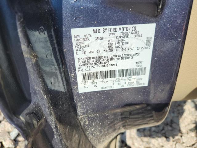 Aukcja sprzedaży 2006 Ford F150, vin: 1FTPX14V06NB33245, numer aukcji: 50804766