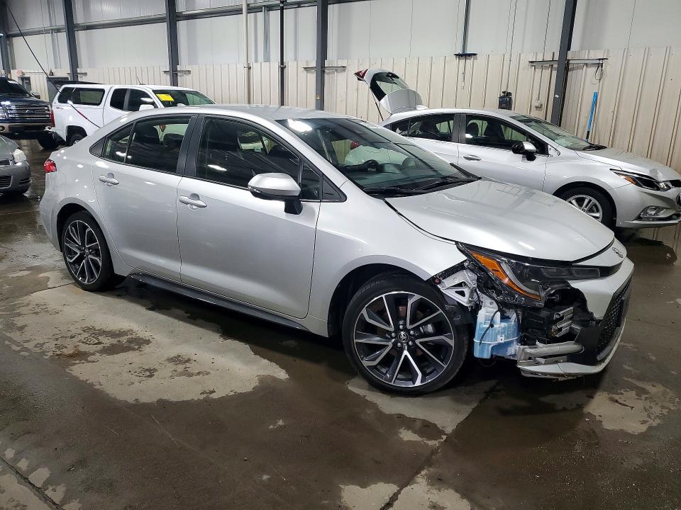 48989056 :رقم المزاد ، JTDS4MCE8NJ084498 vin ، 2022 Toyota Corolla مزاد بيع