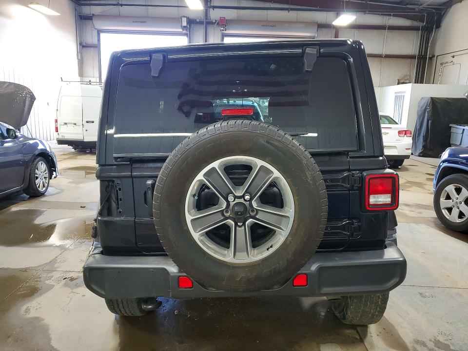 49012466 :رقم المزاد ، 1C4HJXEG4NW166962 vin ، 2022 Jeep Wrangler Unlimited مزاد بيع