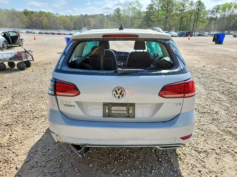 2018 Volkswagen Golf Sportwagen მანქანა იყიდება აუქციონზე, vin: 3VWD17AU6JM766769, აუქციონის ნომერი: 48401646