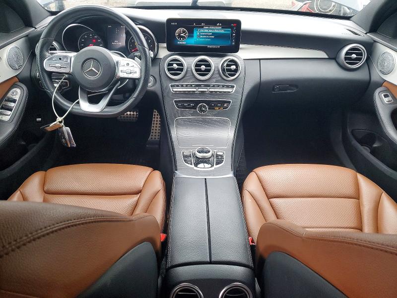48510396 :رقم المزاد ، 55SWF8EB0KU284900 vin ، 2019 Mercedes-benz C مزاد بيع