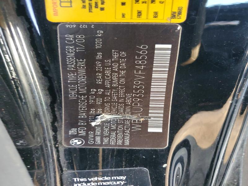 Aukcja sprzedaży 2009 Bmw 128, vin: WBAUP93539VF48566, numer aukcji: 50846306
