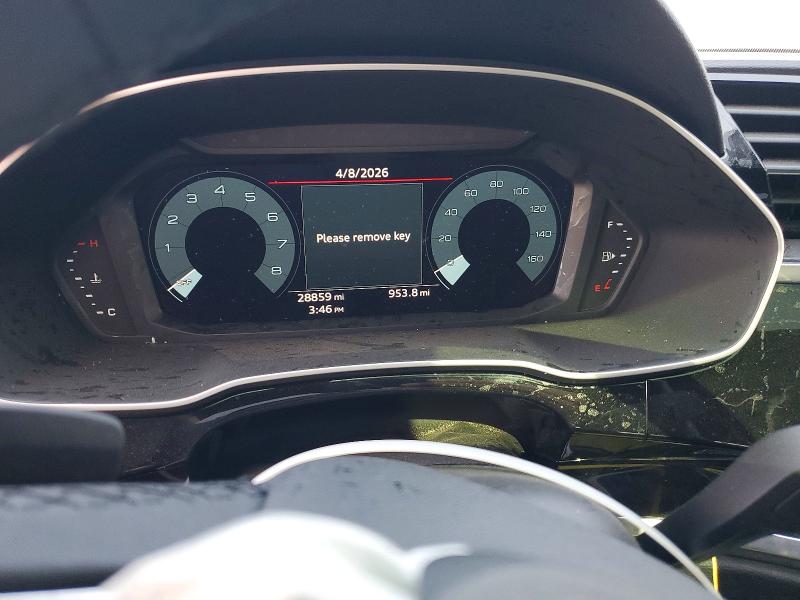 2025 Audi Q3 მანქანა იყიდება აუქციონზე, vin: WA1DECF30S1001355, აუქციონის ნომერი: 49323586