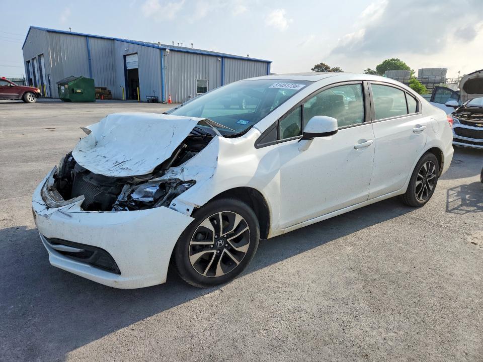 Продажа на аукционе авто 2013 Honda Civic, vin: 19XFB2F84DE067128, номер лота: 51451736