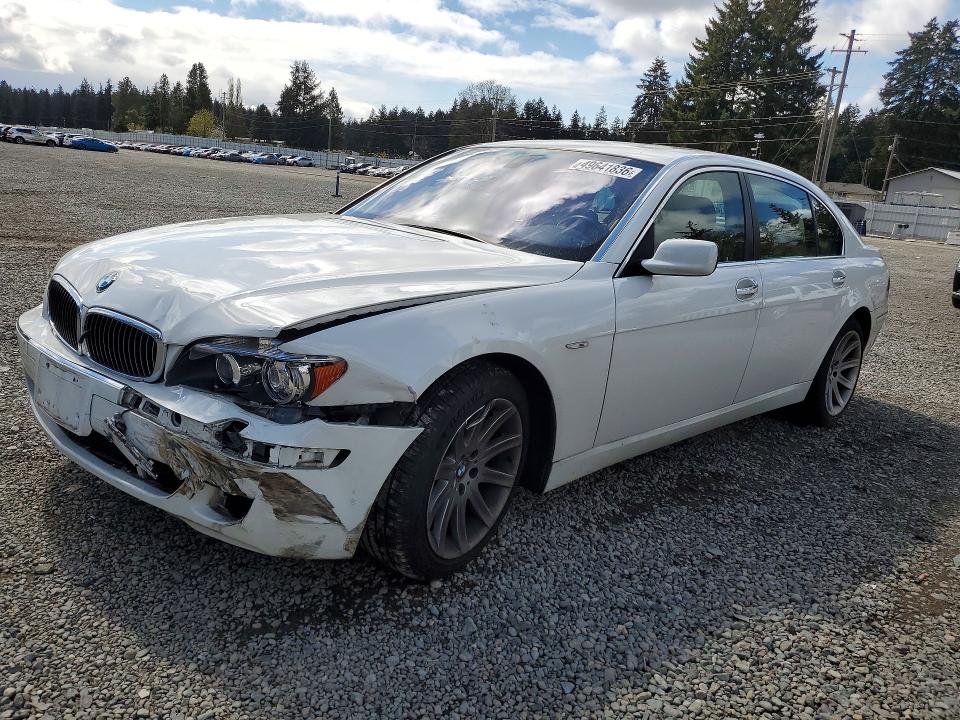 2006 Bmw 750 მანქანა იყიდება აუქციონზე, vin: WBAHN83586DT31482, აუქციონის ნომერი: 49641836
