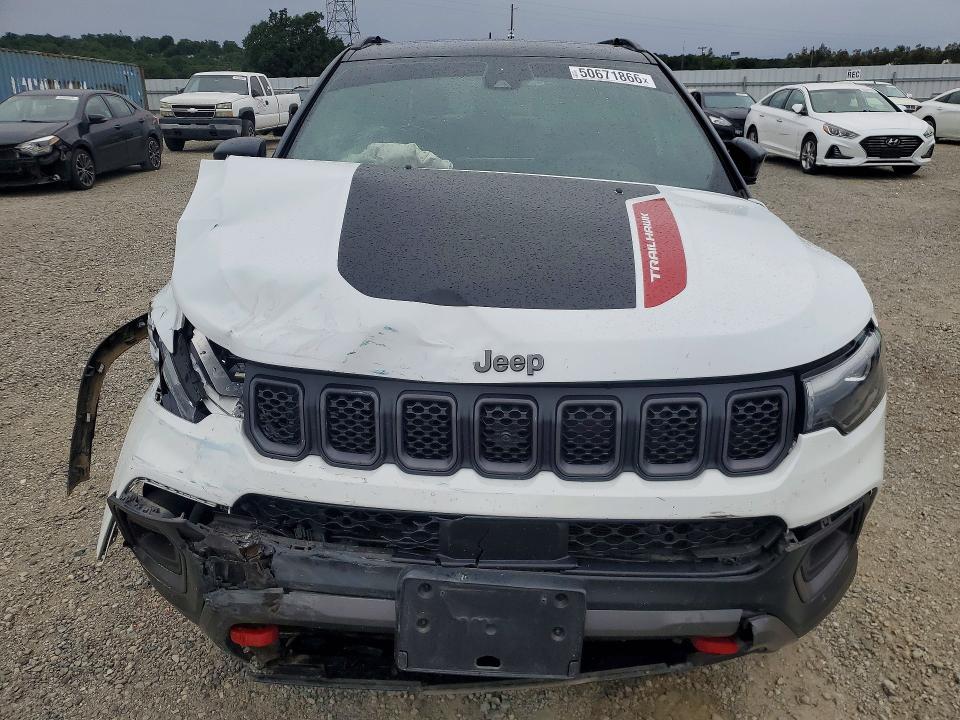 50671866 :رقم المزاد ، 3C4NJDDN5PT505383 vin ، 2023 Jeep Compass مزاد بيع