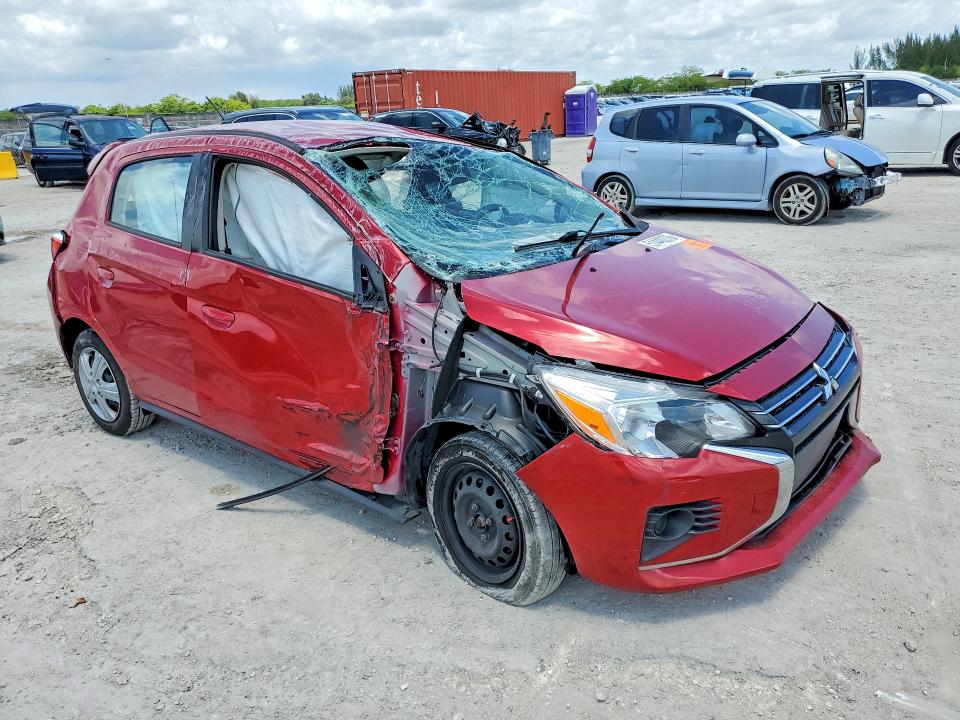 51440276 :رقم المزاد ، ML32AUHJ3MH004841 vin ، 2021 Mitsubishi Mirage مزاد بيع