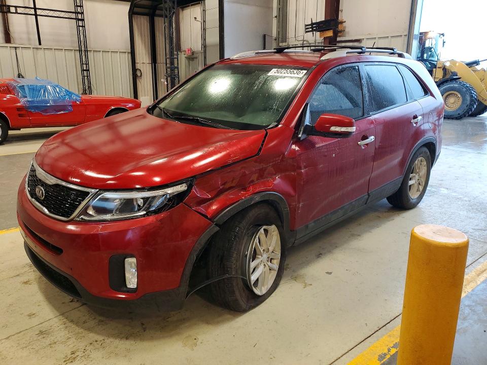 2014 Kia Sorento მანქანა იყიდება აუქციონზე, vin: 5XYKT4A60EG481220, აუქციონის ნომერი: 50255636