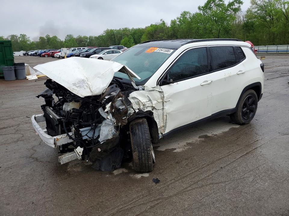 Aukcja sprzedaży 2018 Jeep Compass, vin: 3C4NJCBB1JT344296, numer aukcji: 51541586