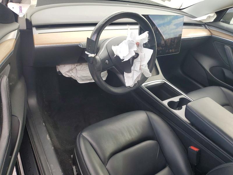48252946 :رقم المزاد ، 5YJ3E1EA3NF101256 vin ، 2022 Tesla Model 3 مزاد بيع