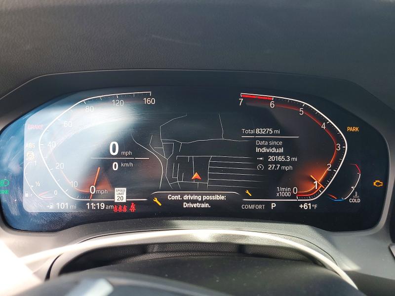 2019 Bmw 330i მანქანა იყიდება აუქციონზე, vin: WBA5R1C56KAK10895, აუქციონის ნომერი: 50140256