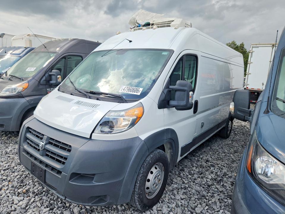 2014 Ram Promaster 3500 მანქანა იყიდება აუქციონზე, vin: 3C6URVJG3EE110384, აუქციონის ნომერი: 47960686